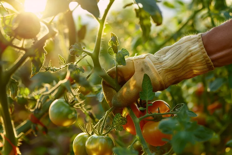 como podar el arbol de tomate