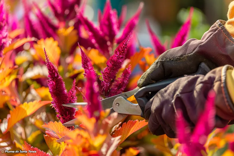 como podar la pluma de santa teresa