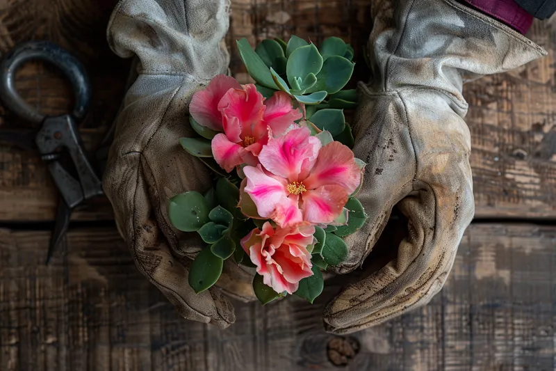 como podar la rosa del desierto