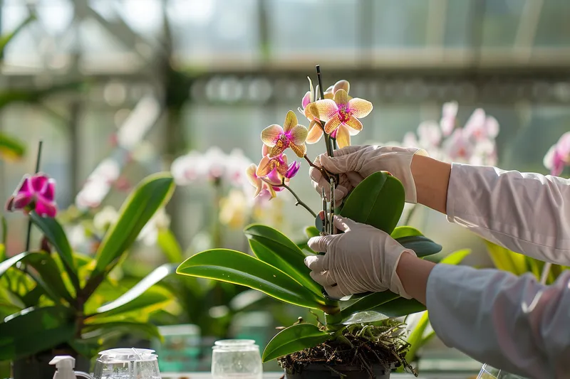 como podar las orquideas