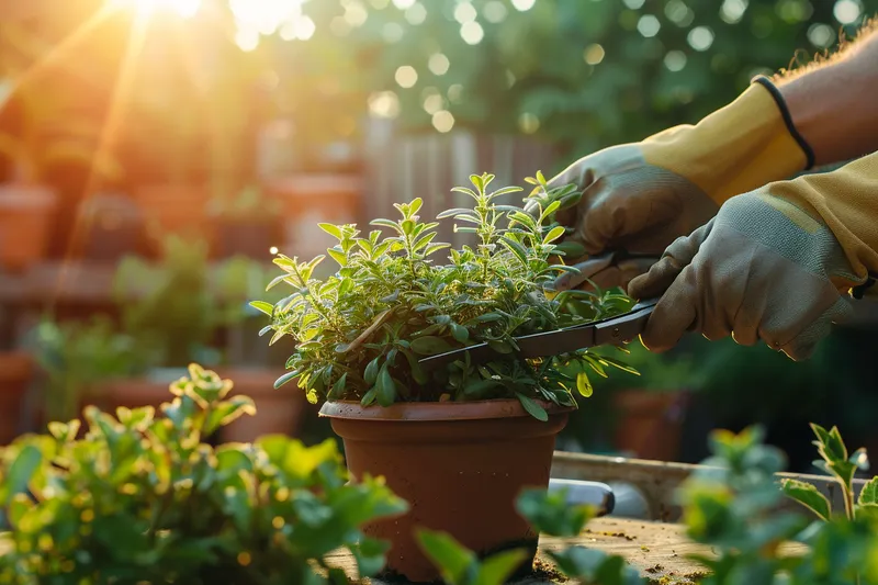 como podar las plantas