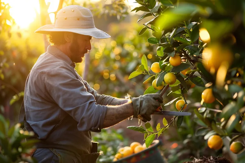 como podar un arbol de limon