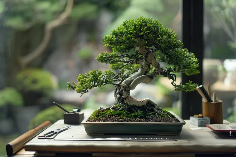 como podar un bonsai