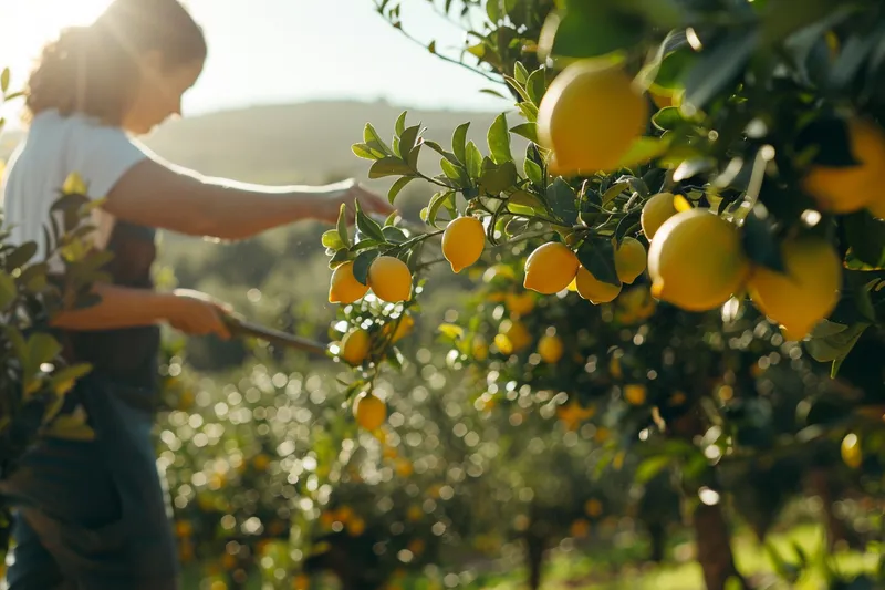 como podar un limonero