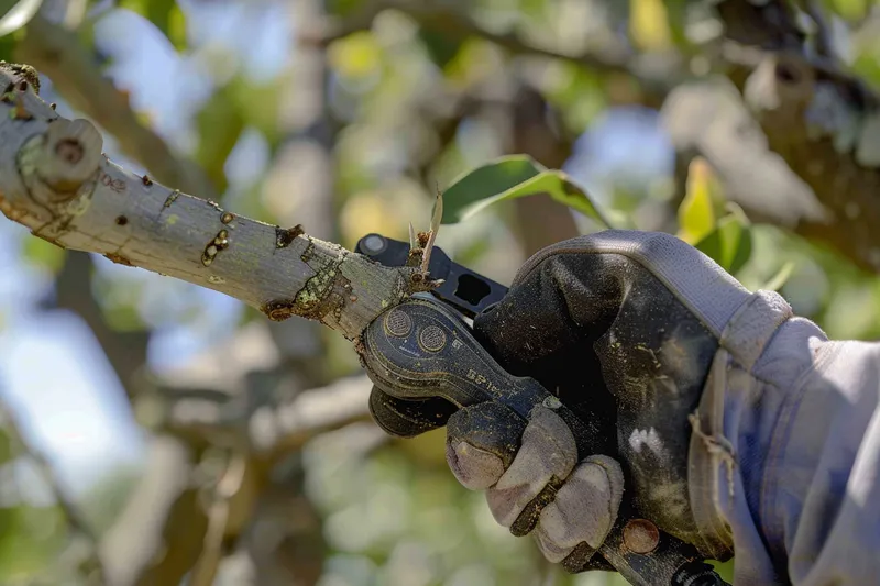 tijeras de podar electricas para almendros